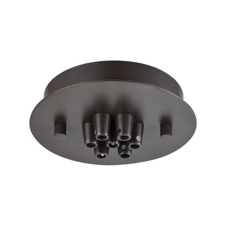 ELK Home - 7SR-OB - Seven Light Canopy - Pendant Options - Oil Rubbed Bronze from Lighting & Bulbs Unlimited in Charlotte, NC