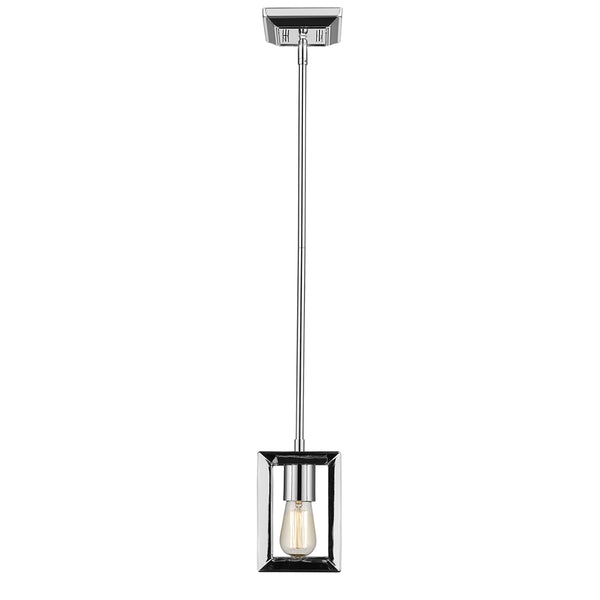 Golden - 2074-M1L CH - One Light Mini Pendant - Smyth CH - Chrome from Lighting & Bulbs Unlimited in Charlotte, NC