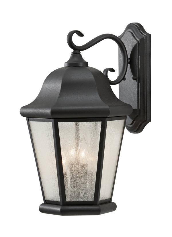 Generation Lighting - OL5904BK - Four Light Outdoor Wall Lantern - Martinsville - Black from Lighting & Bulbs Unlimited in Charlotte, NC