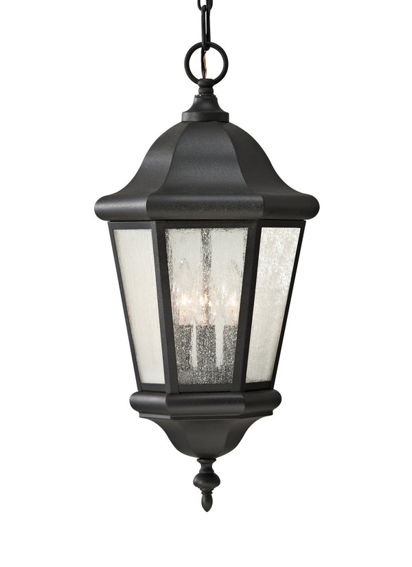 Generation Lighting - OL5911BK - Three Light Outdoor Pendant - Martinsville - Black from Lighting & Bulbs Unlimited in Charlotte, NC