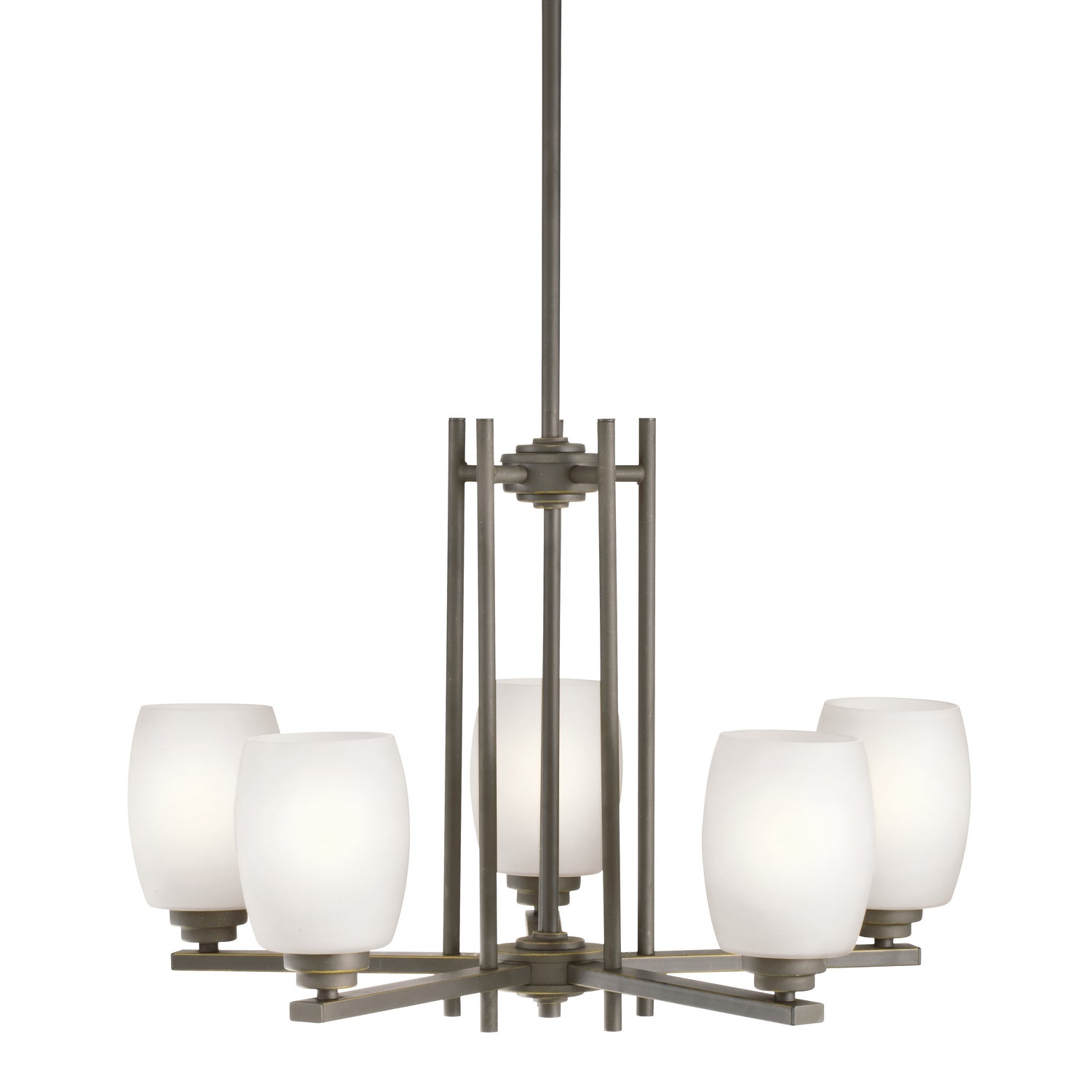 Kichler - 1896OZS - Five Light Chandelier - Eileen - Olde Bronze from Lighting & Bulbs Unlimited in Charlotte, NC