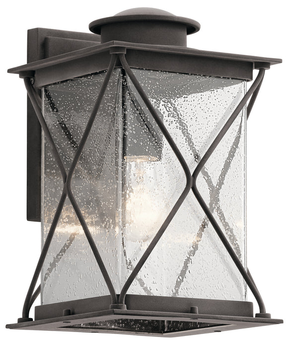 Kichler - 49744WZC - One Light Outdoor Wall Mount - Argyle - Weathered Zinc from Lighting & Bulbs Unlimited in Charlotte, NC