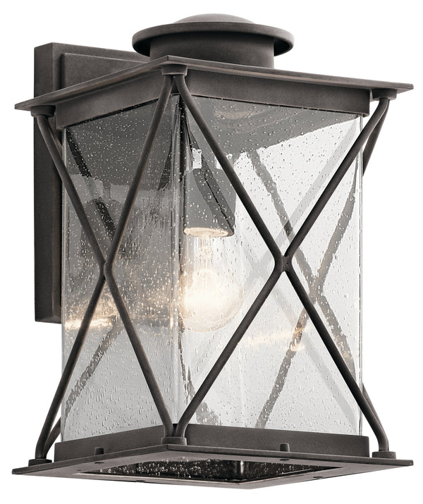 Kichler - 49745WZC - One Light Outdoor Wall Mount - Argyle - Weathered Zinc from Lighting & Bulbs Unlimited in Charlotte, NC