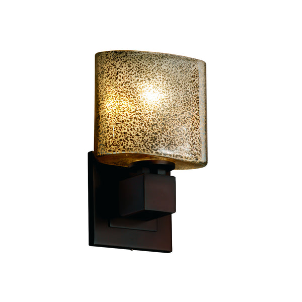 Justice Designs - FSN-8707-30-MROR-DBRZ - Wall Sconce - Fusion - Dark Bronze from Lighting & Bulbs Unlimited in Charlotte, NC