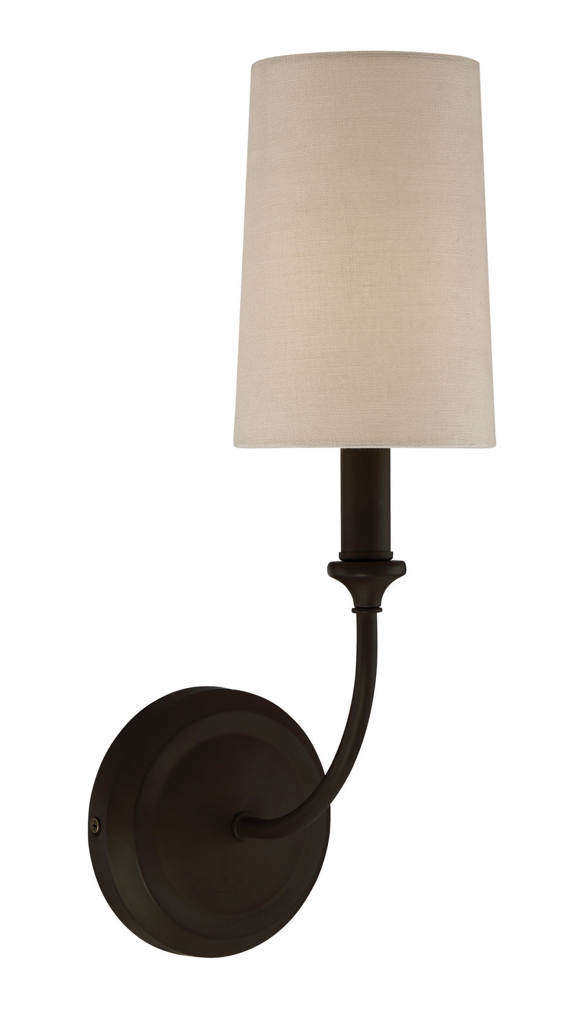 Crystorama - 2241-DB - One Light Wall Mount - Sylvan - Dark Bronze from Lighting & Bulbs Unlimited in Charlotte, NC