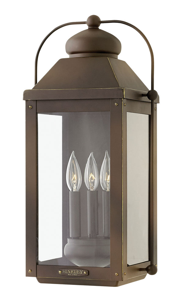 Hinkley - 1855LZ - LED Wall Mount - Anchorage - Light Oiled Bronze from Lighting & Bulbs Unlimited in Charlotte, NC