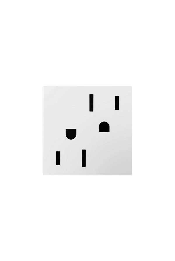 Legrand - ARTR152W4 - Tamper-Resistant Outlet - Adorne - White from Lighting & Bulbs Unlimited in Charlotte, NC