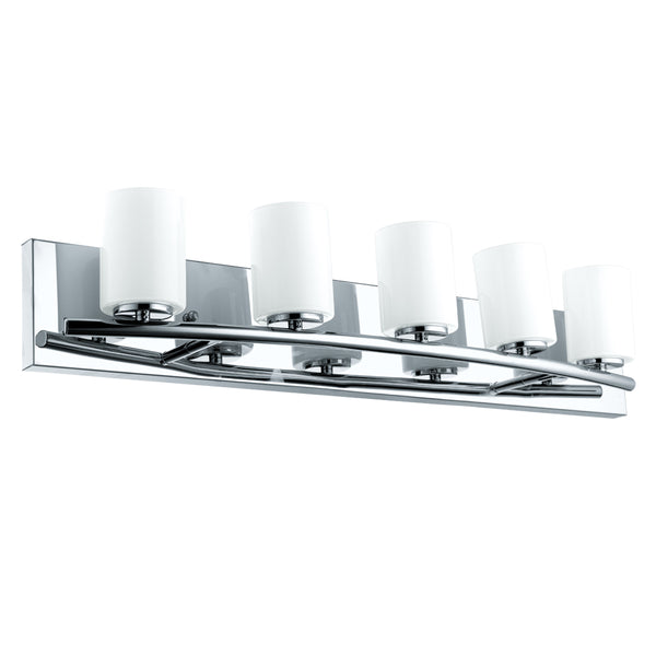 Eglo USA - 201714A - Five Light Vanity - Abete - Chrome from Lighting & Bulbs Unlimited in Charlotte, NC