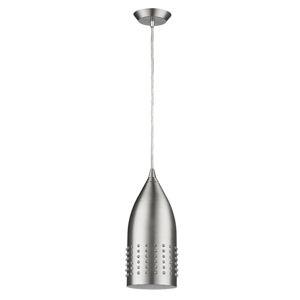 Acclaim Lighting - IN31159SN - One Light Pendant - Prism - Satin Nickel from Lighting & Bulbs Unlimited in Charlotte, NC