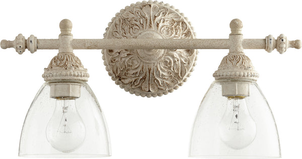 Quorum - 5257-2-70 - Two Light Vanity - 5257 Vanities - Persian White w/ Clear/Seeded from Lighting & Bulbs Unlimited in Charlotte, NC
