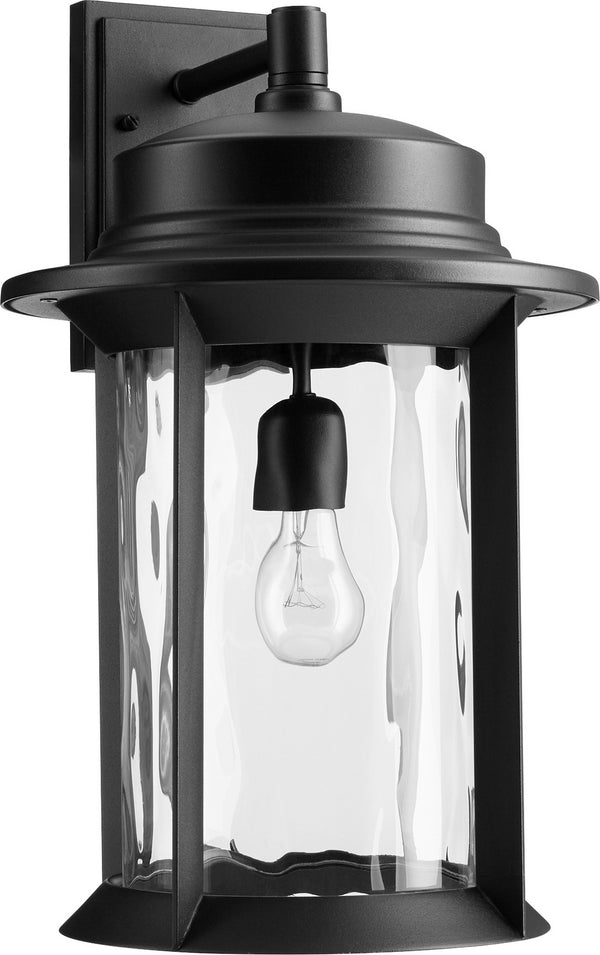 Quorum - 7246-11-69 - One Light Outdoor Lantern - Charter - Textured Black from Lighting & Bulbs Unlimited in Charlotte, NC