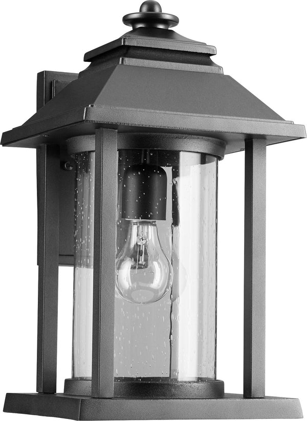 Quorum - 7272-69 - One Light Outdoor Lantern - Crusoe - Textured Black from Lighting & Bulbs Unlimited in Charlotte, NC