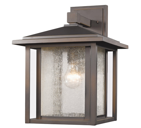 Z-Lite - 554B-ORB - One Light Outdoor Wall Sconce - Aspen - Oil Rubbed Bronze from Lighting & Bulbs Unlimited in Charlotte, NC