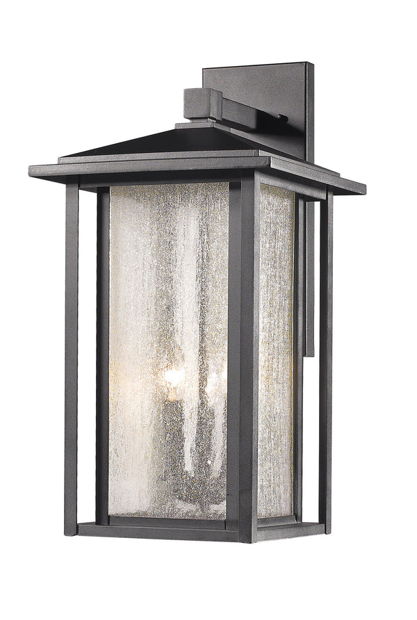 Z-Lite - 554XL-BK - Three Light Outdoor Wall Sconce - Aspen - Black from Lighting & Bulbs Unlimited in Charlotte, NC