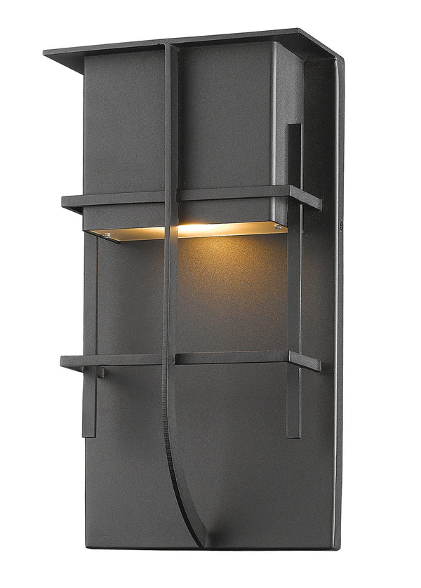 Z-Lite - 558B-BK-LED - LED Outdoor Wall Sconce - Stillwater - Black from Lighting & Bulbs Unlimited in Charlotte, NC