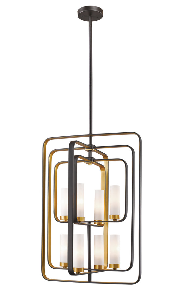 Z-Lite - 6000-8B-BZGD - Eight Light Pendant - Aideen - Bronze Gold from Lighting & Bulbs Unlimited in Charlotte, NC