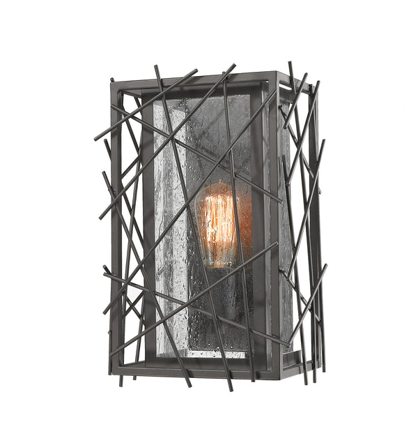 Z-Lite - 8000-1S-BRZ - One Light Wall Sconce - Stanwood - Bronze from Lighting & Bulbs Unlimited in Charlotte, NC