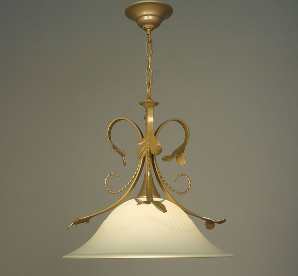 Classic Lighting - 4111 PG - One Light Pendant - Treviso - Pearlized Gold from Lighting & Bulbs Unlimited in Charlotte, NC