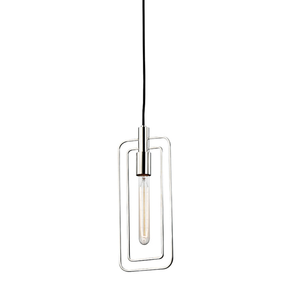 Hudson Valley - 3030-PN - One Light Pendant - Masonville - Polished Nickel from Lighting & Bulbs Unlimited in Charlotte, NC