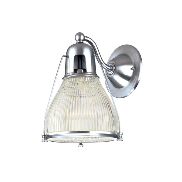Hudson Valley - 7301-PN - One Light Wall Sconce - Haverhill - Polished Nickel from Lighting & Bulbs Unlimited in Charlotte, NC