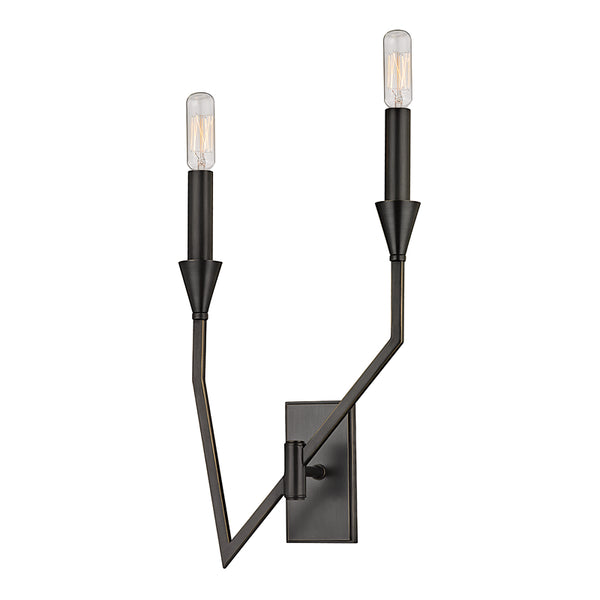 Hudson Valley - 8502R-OB - Two Light Wall Sconce - Archie - Old Bronze from Lighting & Bulbs Unlimited in Charlotte, NC