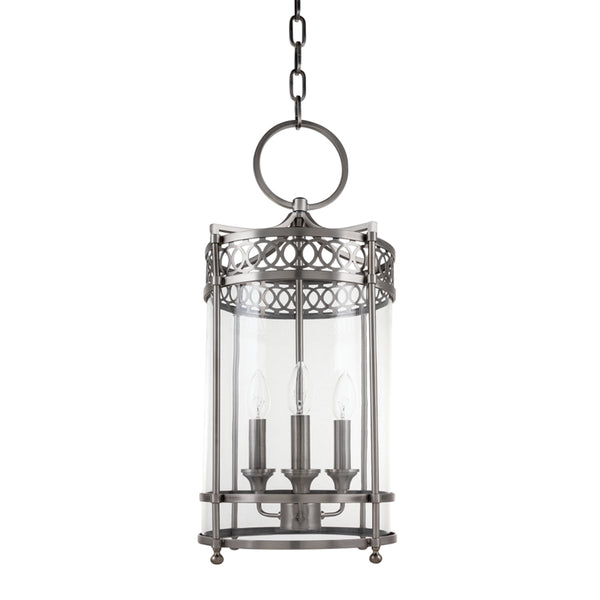 Hudson Valley - 8993-AN - Three Light Pendant - Amelia - Antique Nickel from Lighting & Bulbs Unlimited in Charlotte, NC