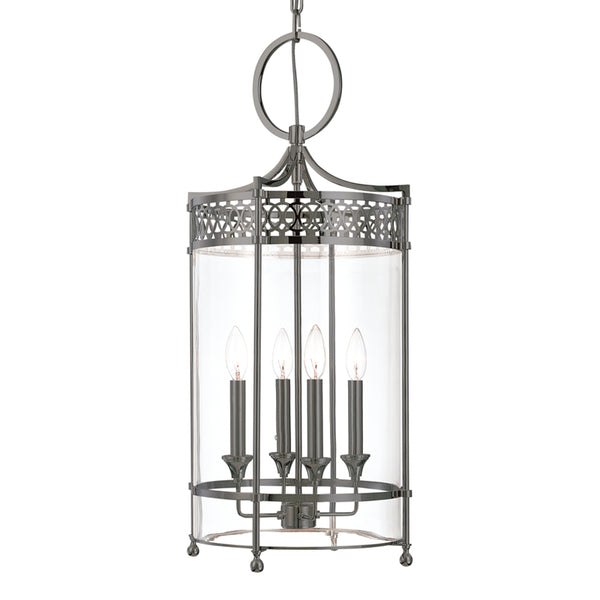 Hudson Valley - 8994-AN - Four Light Pendant - Amelia - Antique Nickel from Lighting & Bulbs Unlimited in Charlotte, NC