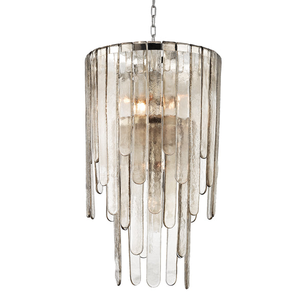 Hudson Valley - 9418-PN - Nine Light Pendant - Fenwater - Polished Nickel from Lighting & Bulbs Unlimited in Charlotte, NC