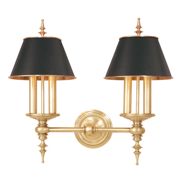 Hudson Valley - 9502-AGB - Four Light Wall Sconce - Cheshire - Aged Brass from Lighting & Bulbs Unlimited in Charlotte, NC