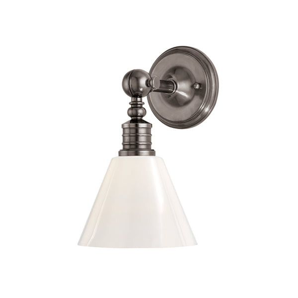 Hudson Valley - 9601-HN - One Light Wall Sconce - Darien - Historic Nickel from Lighting & Bulbs Unlimited in Charlotte, NC