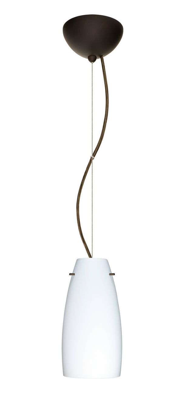 Besa - 1KX-151207-LED-BR - One Light Pendant - Tao - Bronze from Lighting & Bulbs Unlimited in Charlotte, NC