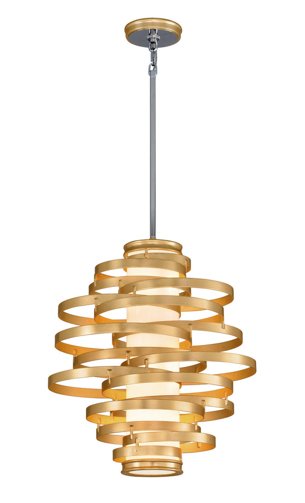 Corbett Lighting - 225-43 - 225-43 - LED Pendant - LED Pendant - Vertigo - Vertigo - Gold Leaf - Gold Leaf