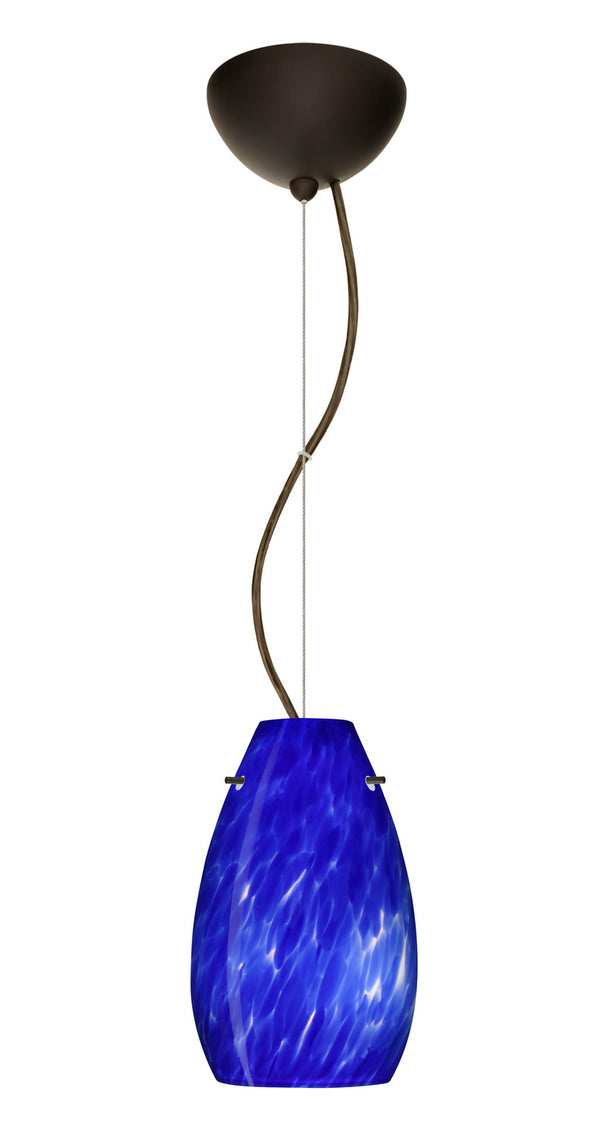 Besa - 1KX-412686-LED-BR - One Light Pendant - Pera - Bronze from Lighting & Bulbs Unlimited in Charlotte, NC