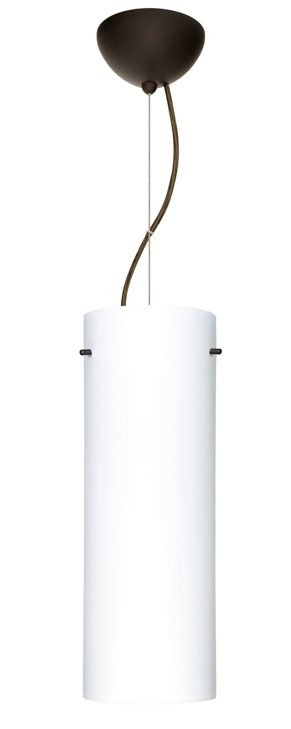 Besa - 1KX-412807-LED-BR - One Light Pendant - Tondo - Bronze from Lighting & Bulbs Unlimited in Charlotte, NC