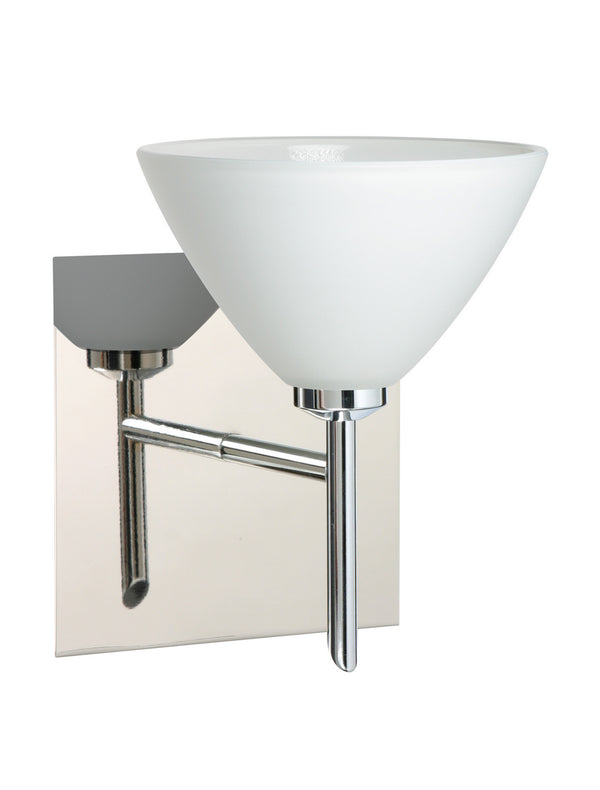 Besa - 1SW-174307-CR-SQ - One Light Wall Sconce - Kona - Chrome from Lighting & Bulbs Unlimited in Charlotte, NC