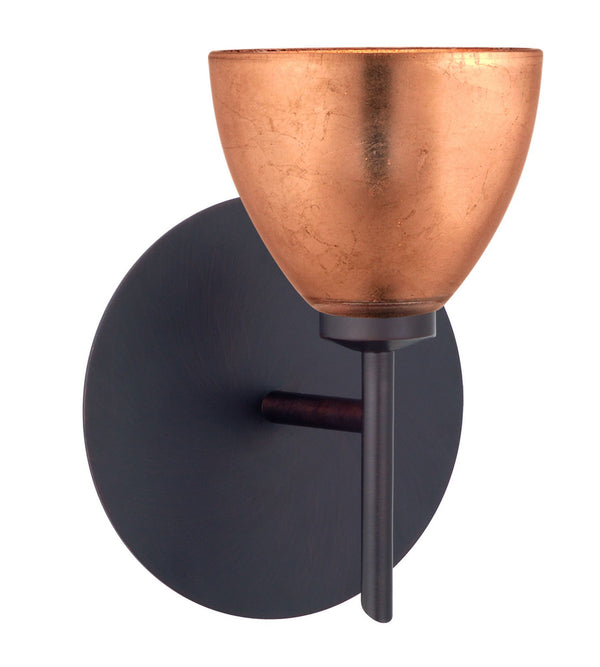 Besa - 1SW-1758CF-BR - One Light Wall Sconce - Divi - Bronze from Lighting & Bulbs Unlimited in Charlotte, NC
