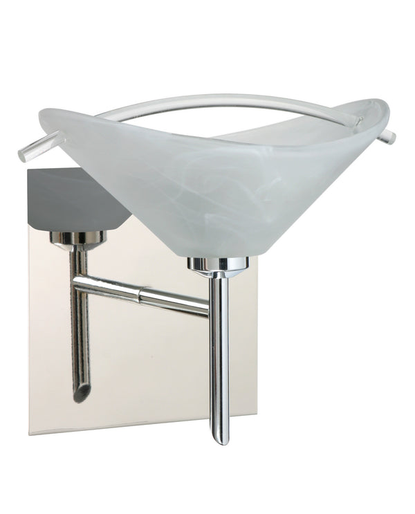 Besa - 1SW-181304-CR-SQ - One Light Wall Sconce - Hoppi - Chrome from Lighting & Bulbs Unlimited in Charlotte, NC