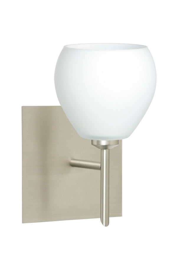 Besa - 1SW-560507-SN-SQ - One Light Wall Sconce - Tay Tay - Satin Nickel from Lighting & Bulbs Unlimited in Charlotte, NC