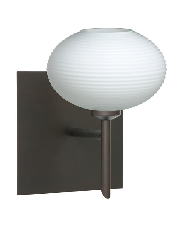 Besa - 1SW-561207-BR-SQ - One Light Wall Sconce - Lasso - Bronze from Lighting & Bulbs Unlimited in Charlotte, NC