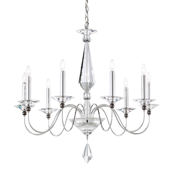 Schonbek - 9679-40CL - Nine Light Chandelier - Jasmine - Silver from Lighting & Bulbs Unlimited in Charlotte, NC