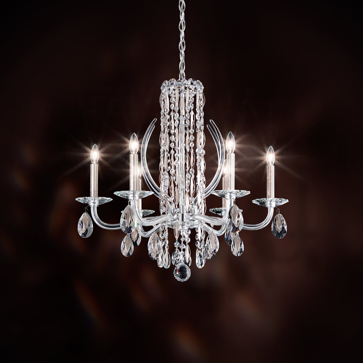 Schonbek - RS8306N-06H - Six Light Chandelier - Sarella - White from Lighting & Bulbs Unlimited in Charlotte, NC