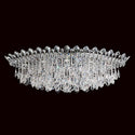 Schonbek - TR4801N-401H - Eight Light Semi-Flush Mount - Trilliane Strands - Stainless Steel from Lighting & Bulbs Unlimited in Charlotte, NC