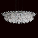 Schonbek - TR4811N-401H - Eight Light Pendant - Trilliane Strands - Stainless Steel from Lighting & Bulbs Unlimited in Charlotte, NC