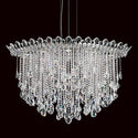 Schonbek - TR4812N-401H - Eight Light Pendant - Trilliane Strands - Stainless Steel from Lighting & Bulbs Unlimited in Charlotte, NC