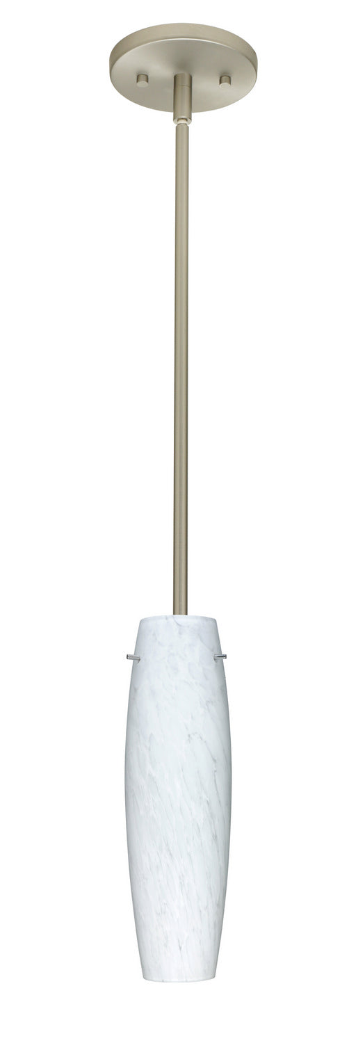 Besa - 1TT-412119-MED-SN - One Light Pendant - Tu Tu - Satin Nickel from Lighting & Bulbs Unlimited in Charlotte, NC