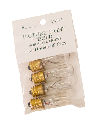 House of Troy - 15T4-BAG - Light Bulb - Accessory from Lighting & Bulbs Unlimited.