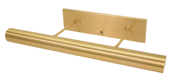 Three Light Picture Light from the Classic Contemporary Collection in Satin Brass Finish by House of Troy