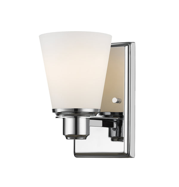 Z-Lite - 7001-1S-CH - One Light Vanity - Kayla - Chrome from Lighting & Bulbs Unlimited in Charlotte, NC
