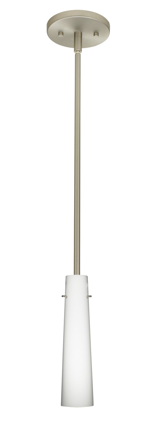 Besa - 1TT-567407-SN - One Light Pendant - Camino - Satin Nickel from Lighting & Bulbs Unlimited in Charlotte, NC