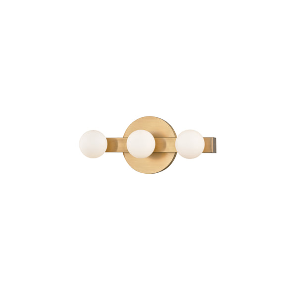 Hudson Valley - 7003-AGB - LED Wall Sconce - Taft - Aged Brass from Lighting & Bulbs Unlimited in Charlotte, NC